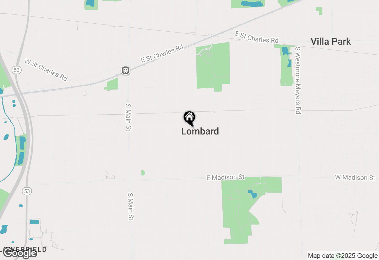 Map of 415 S Lombard Avenue, Lombard, IL 60148