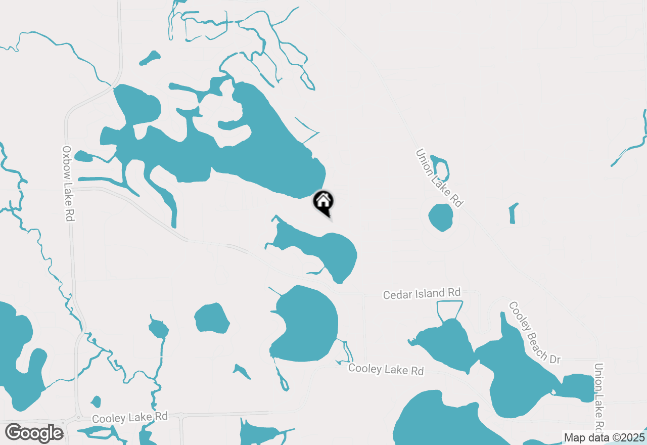 Map of 9412 Mandon Road, White Lake, MI 48386
