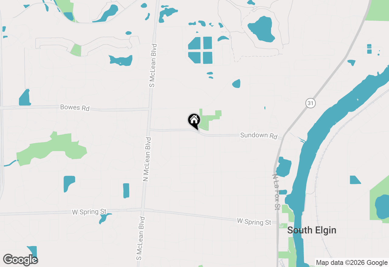 Map of 690 Renee Drive, South Elgin, IL 60177