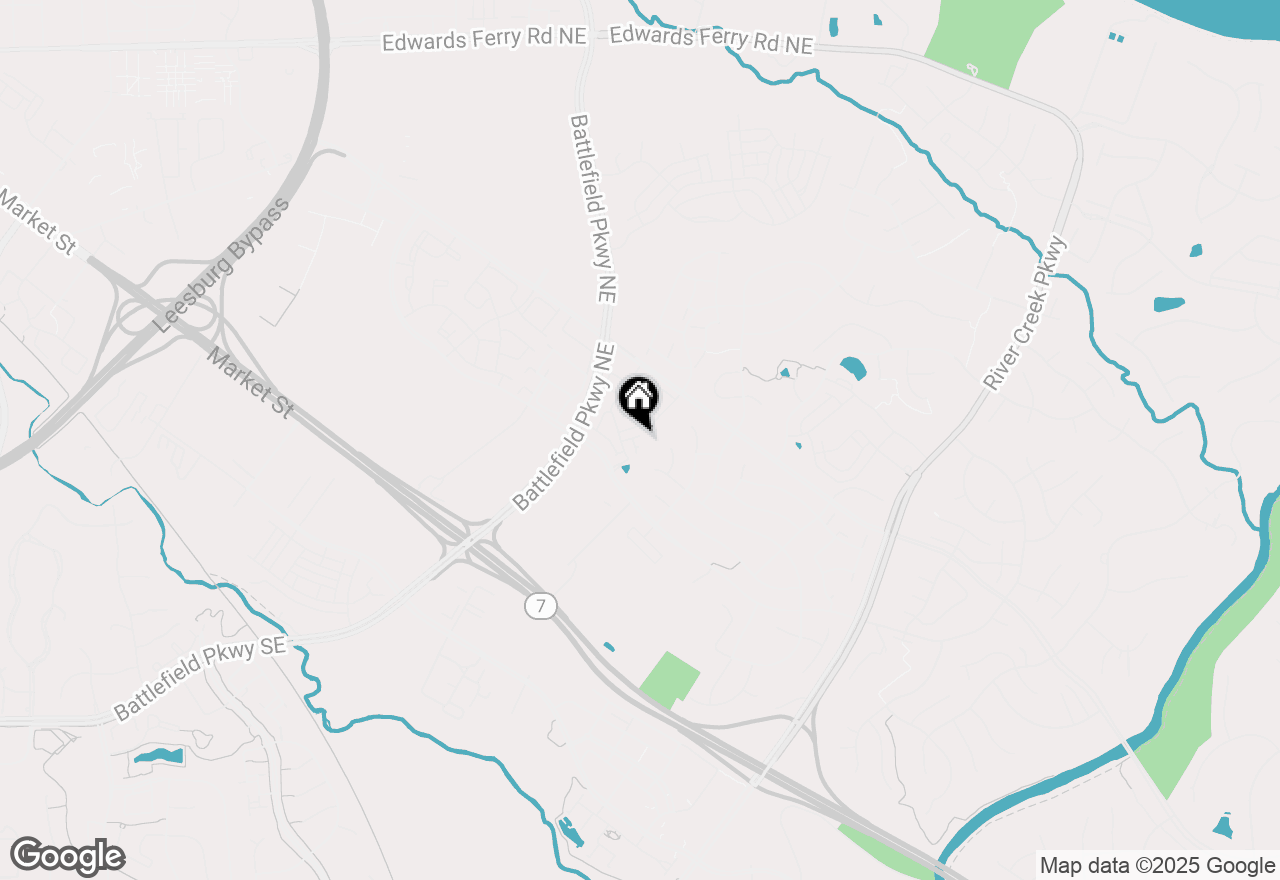 Map of 1008 Galena Terrace Ne, Leesburg, VA 20176