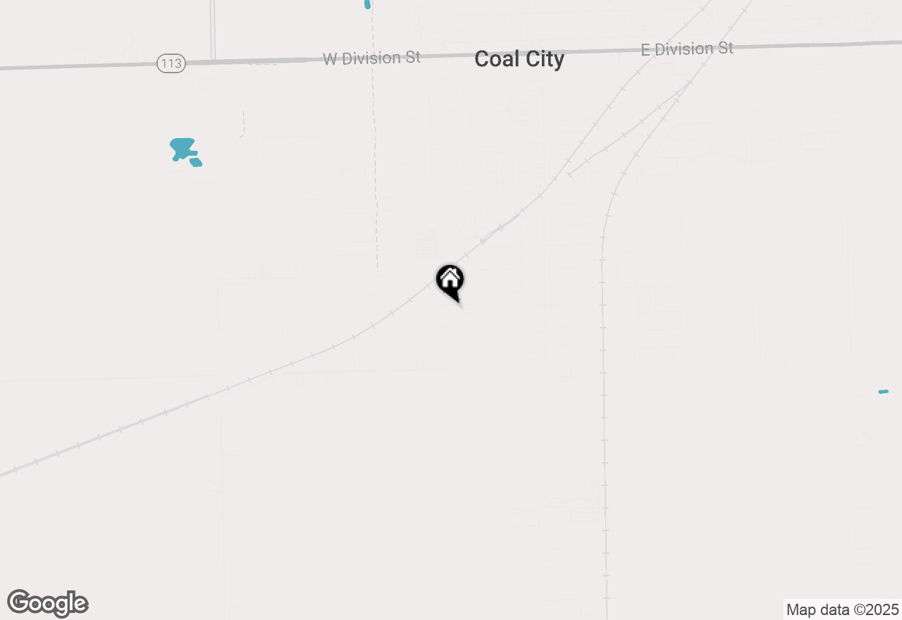 Map of 235 W Des Plaines Street, Coal City, IL 60416