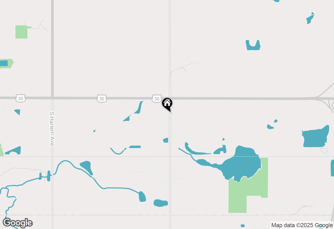 Map of 21143 Gray Hawk Drive, Matteson, IL 60443