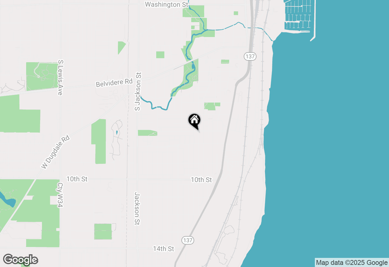 Map of 509 May Street, Waukegan, IL 60085