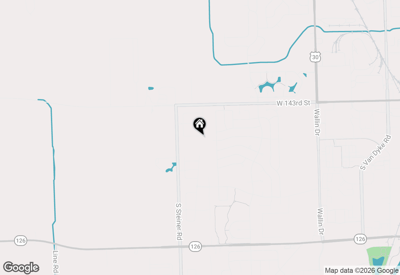 Map of 25441 W Alabaster Circle, Plainfield, IL 60544