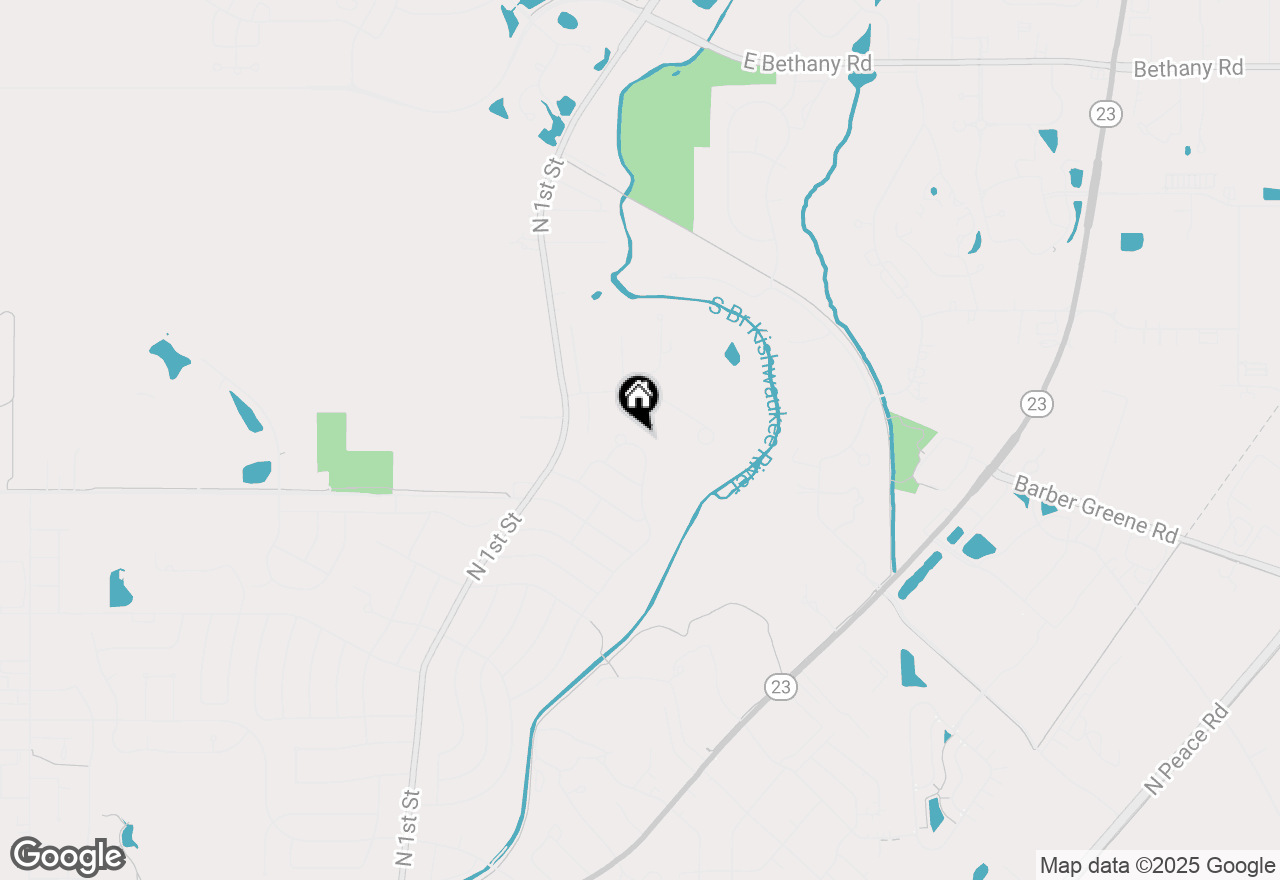 Map of 619 Joanne Lane, Dekalb, IL 60115