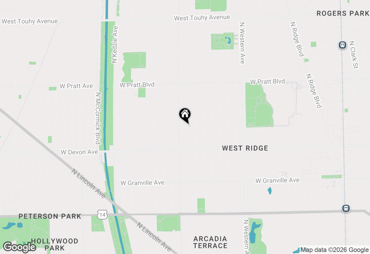 Map of 6520 N Fairfield Avenue, Chicago, IL 60645