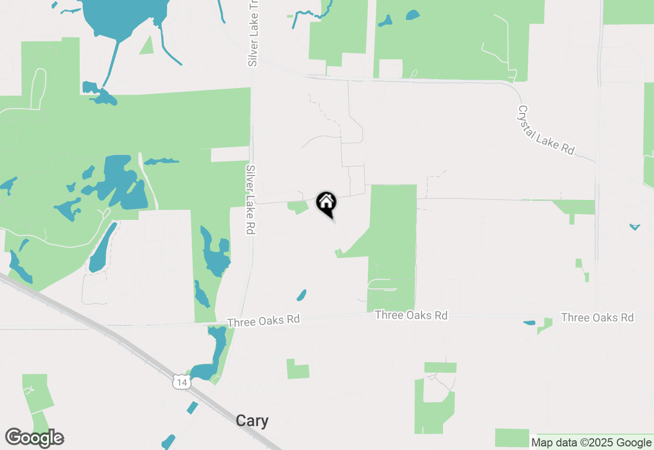 Map of 6 Ennis Court, Cary, IL 60013