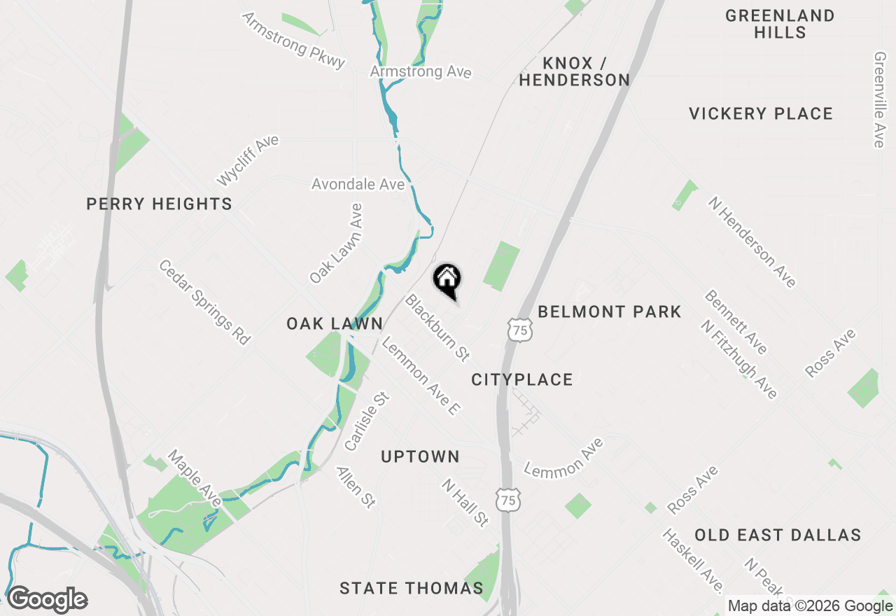 Map of 3901 Travis Street #121, Dallas, TX 75204