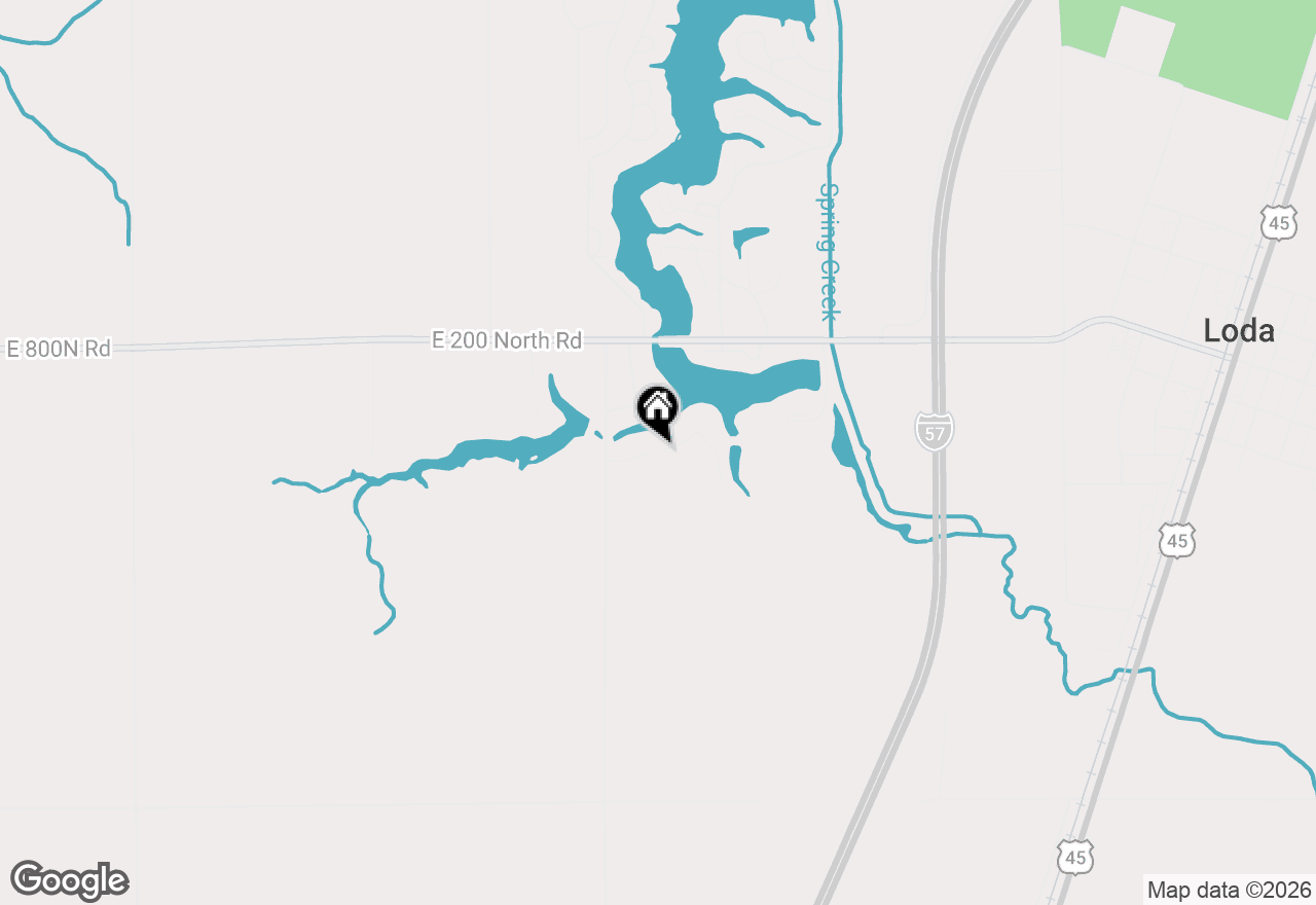 Map of 1432 Country Club Lane, Loda, IL 60948