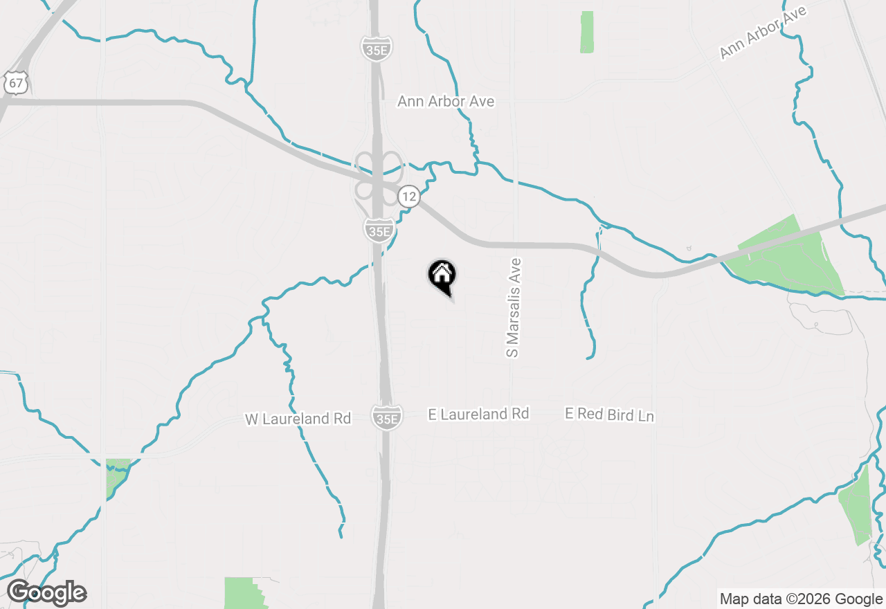 Map of 5316 Rocky Ridge Road, Dallas, TX 75241