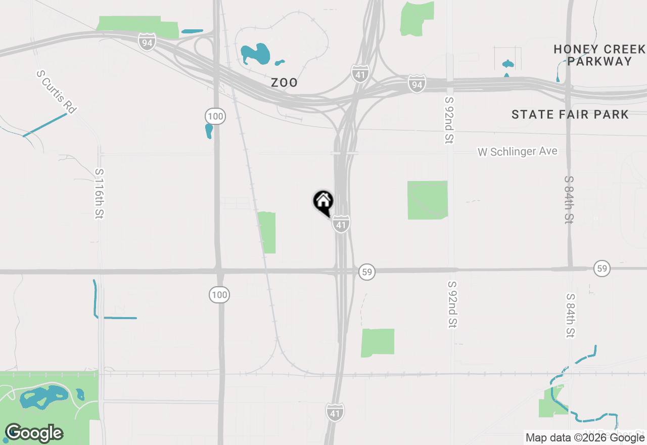 Map of 1130 S 101st St, West Allis, WI 53214