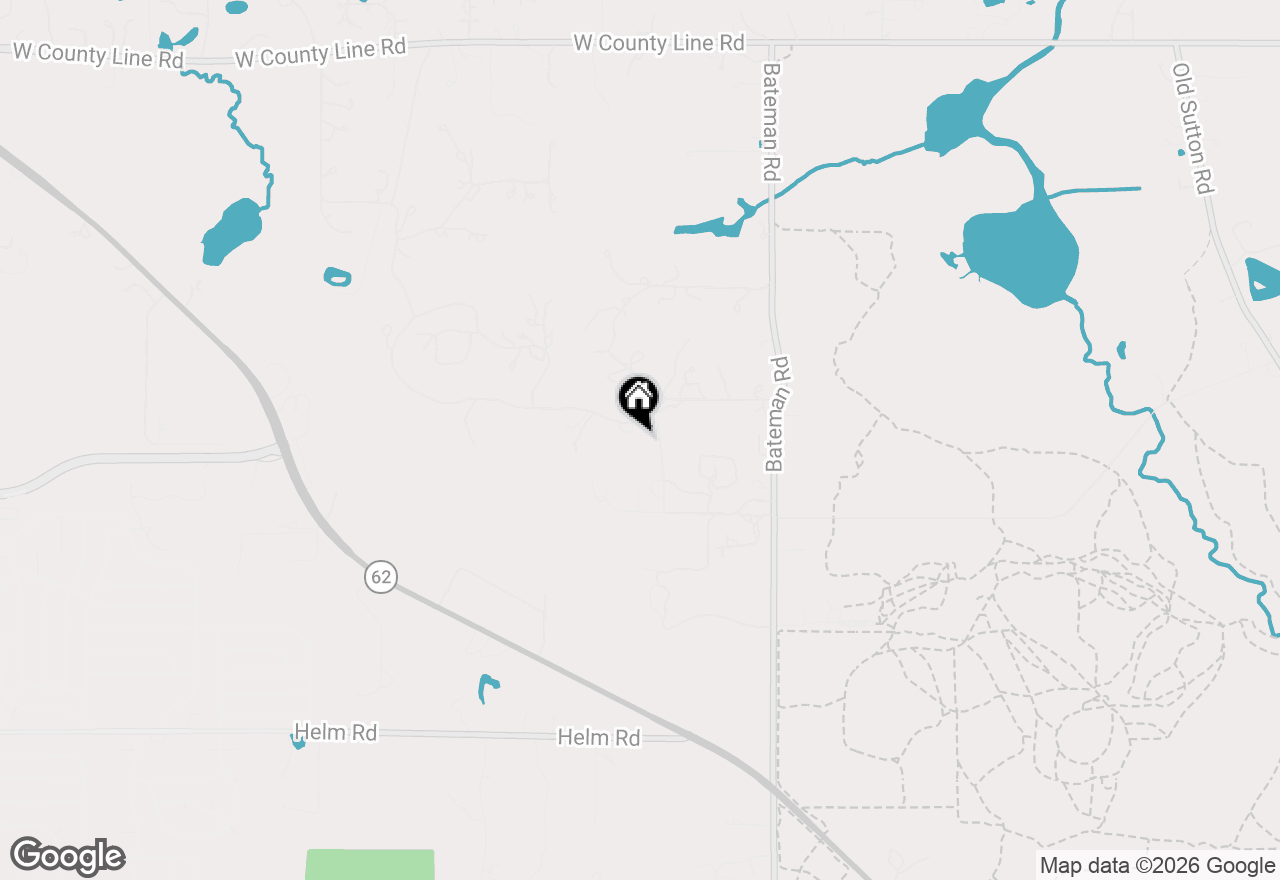 Map of 13 Deepwood Road, Barrington Hills, IL 60010