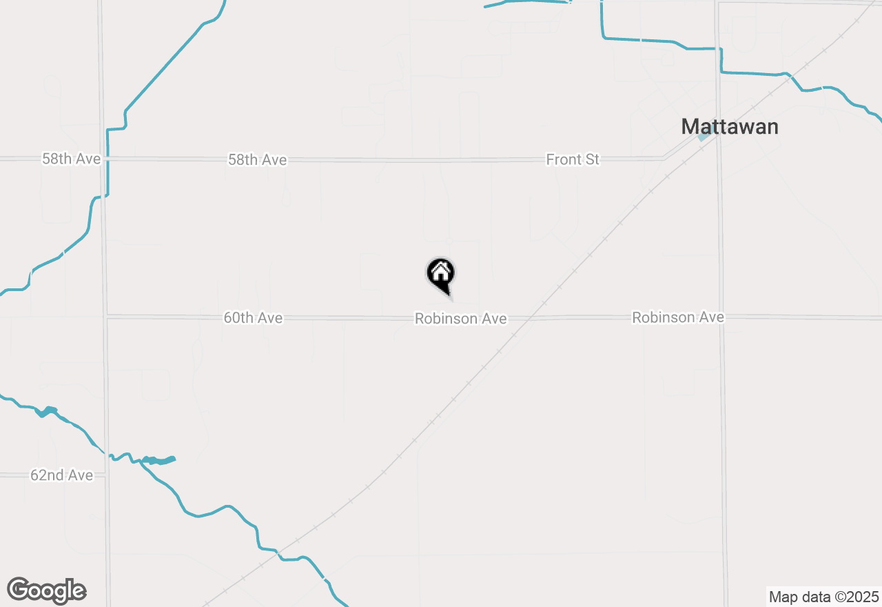 Map of 25596 Forest Lane, Mattawan, MI 49071