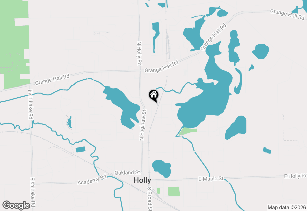Map of 200 Oakwood Street, Holly, MI 48442