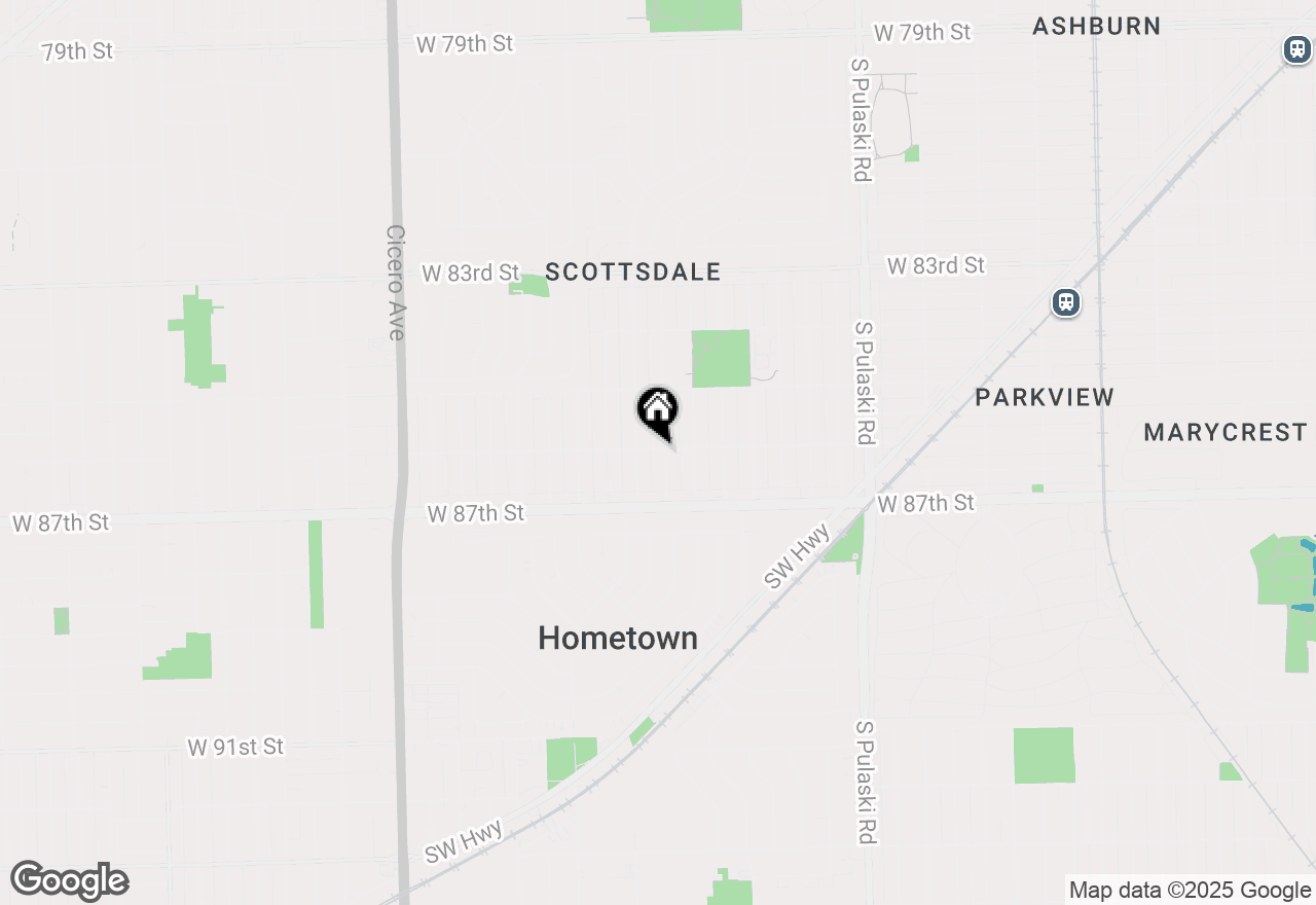 Map of 8600 S Kolin Avenue, Chicago, IL 60652