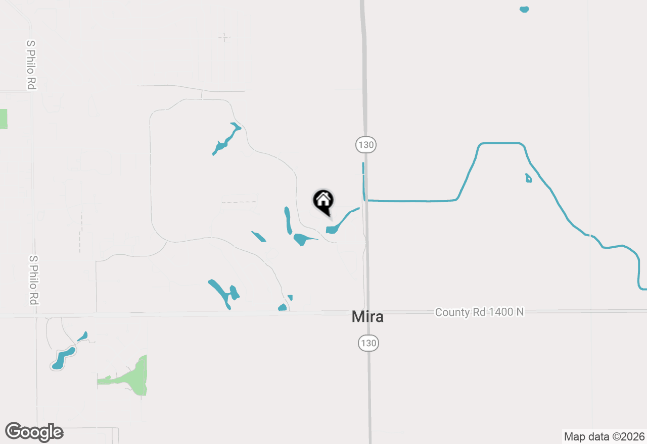 Map of 2202 S Cyprus Point, Urbana, IL 61802