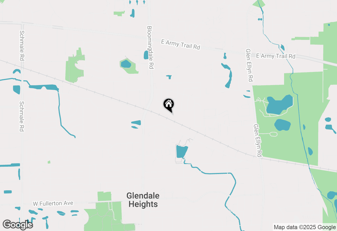 Map of 283 E Alpine Drive, Glendale Heights, IL 60139