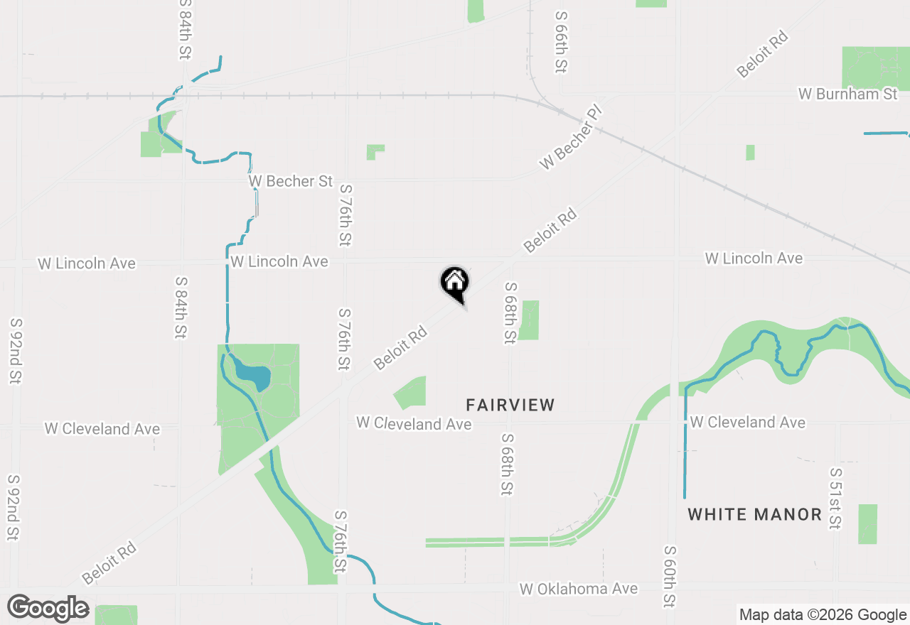 Map of 7043 W Beloit Rd, West Allis, WI 53219