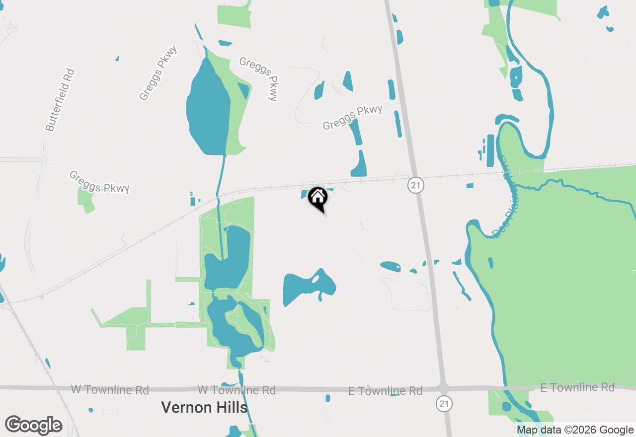 Map of 23145 N Pinehurst Drive, Kildeer, IL 60047