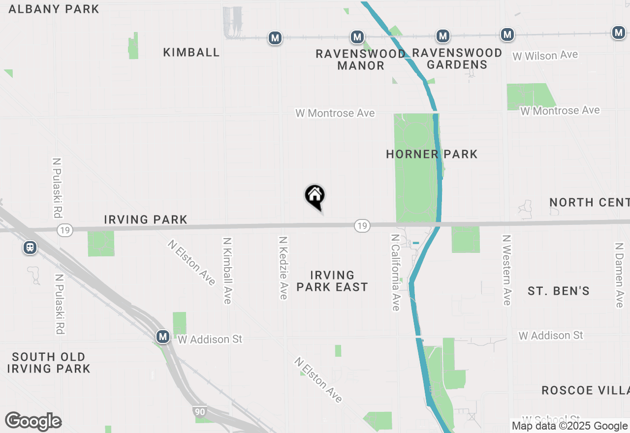 Map of 4015-4017 N Albany Avenue, Chicago, IL 60618