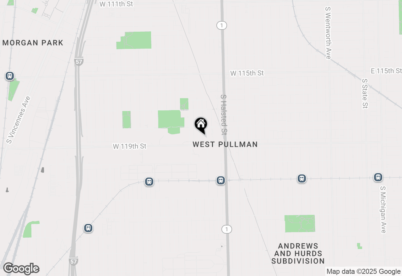 Map of 11837 S Sangamon Street, Chicago, IL 60643