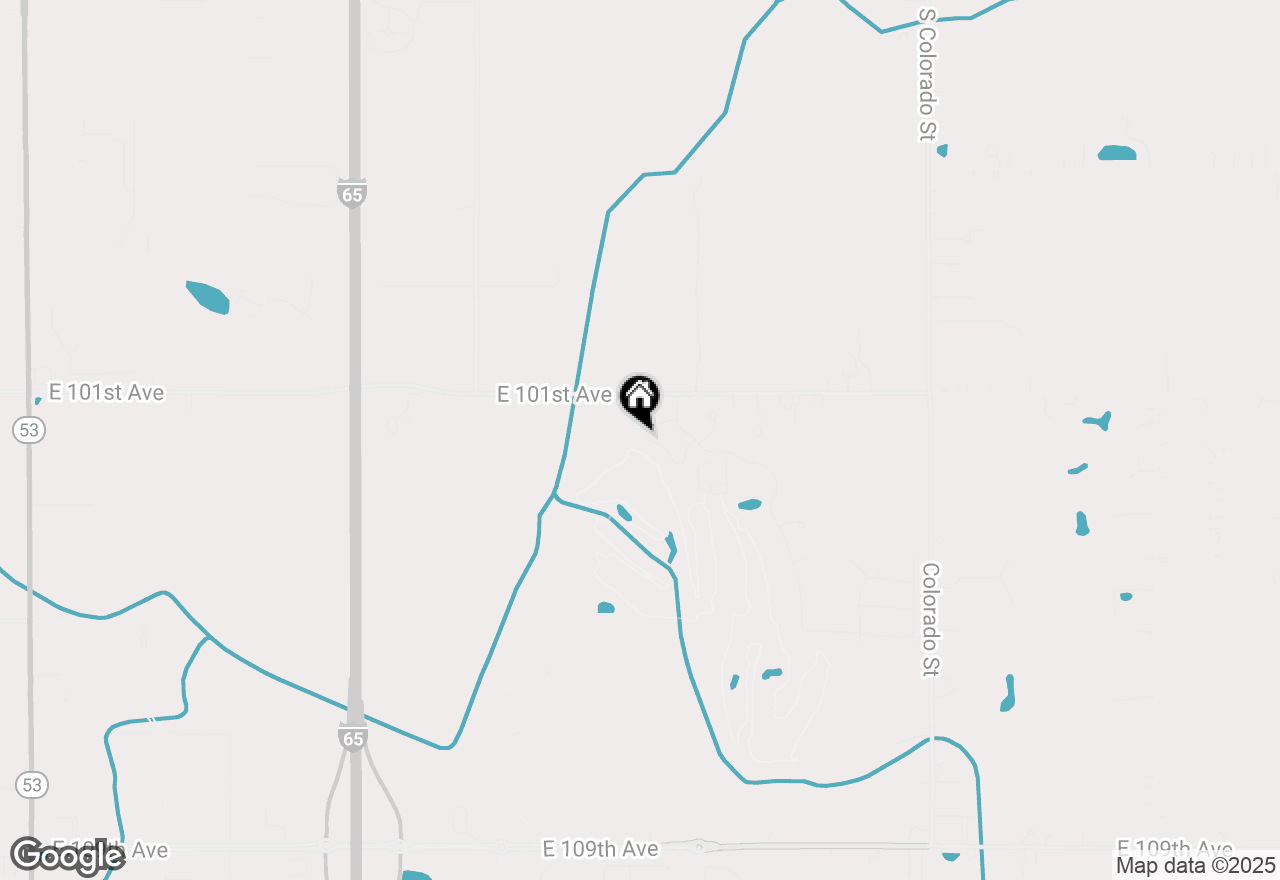 Map of 10172 Florida Lane, Crown Point, IN 46307