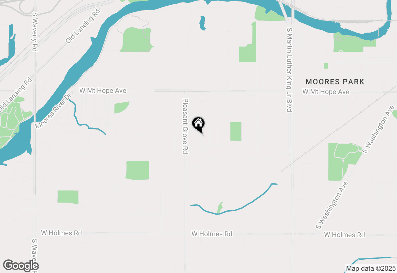 Map of 2506 Chatham Road, Lansing, MI 48910