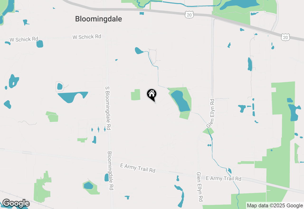 Map of 253 Sterling Lane, Bloomingdale, IL 60108