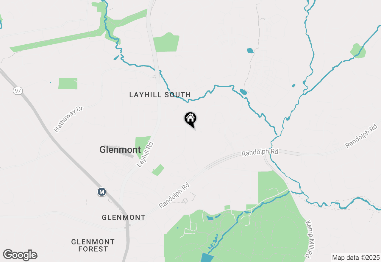 Map of 12912 Middlevale Lane, Silver Spring, MD 20906