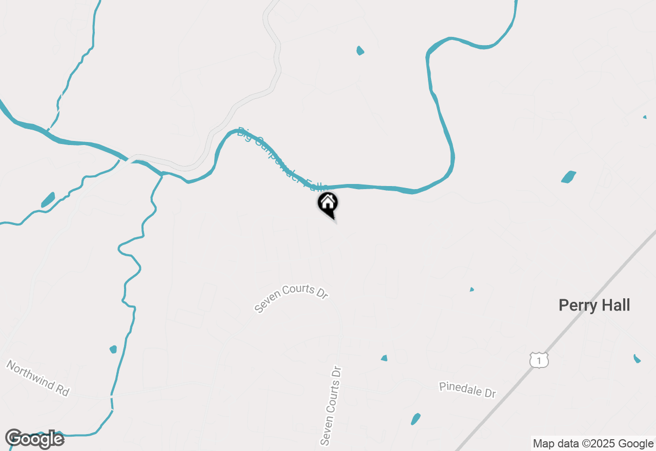 Map of 9717 Hickoryhurst Drive, Baltimore, MD 21236