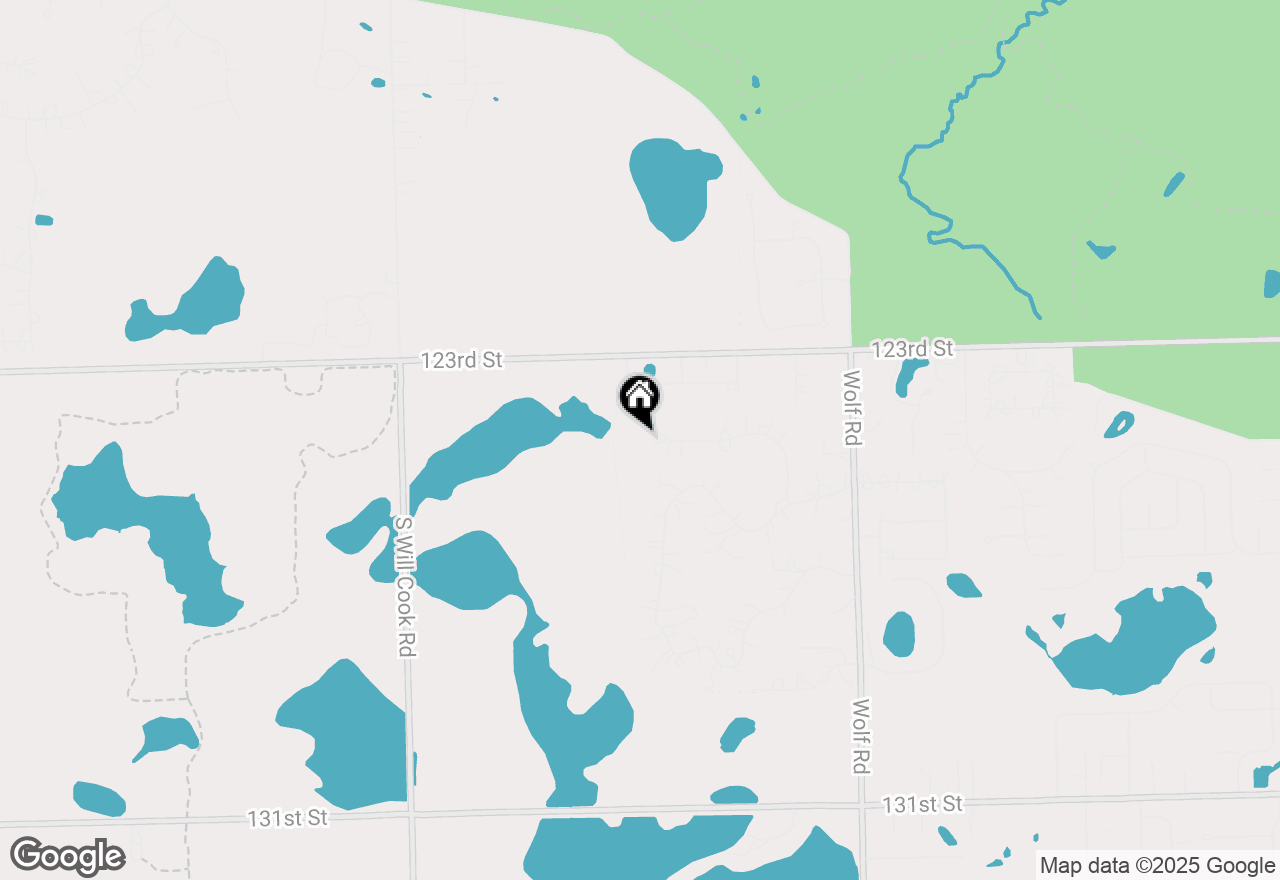 Map of 46 Ramsgate Drive, Palos Park, IL 60464