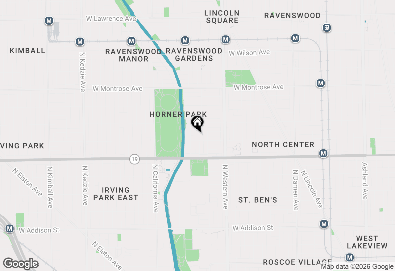 Map of 4116 N Maplewood Avenue #1, Chicago, IL 60618