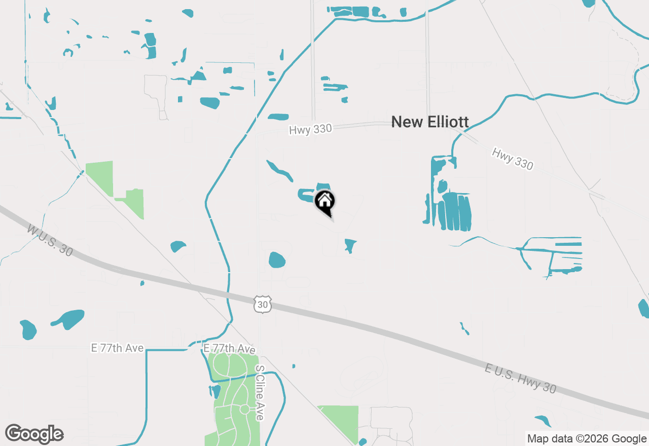 Map of 7518 Fawn Valley Drive, Schererville, IN 46375