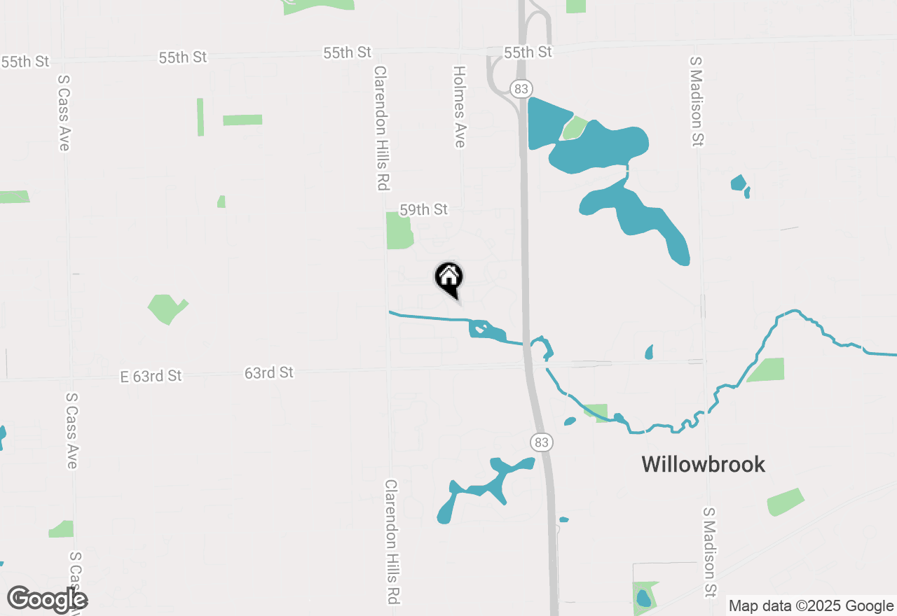 Map of 6157 Knollway Drive #201, Willowbrook, IL 60527