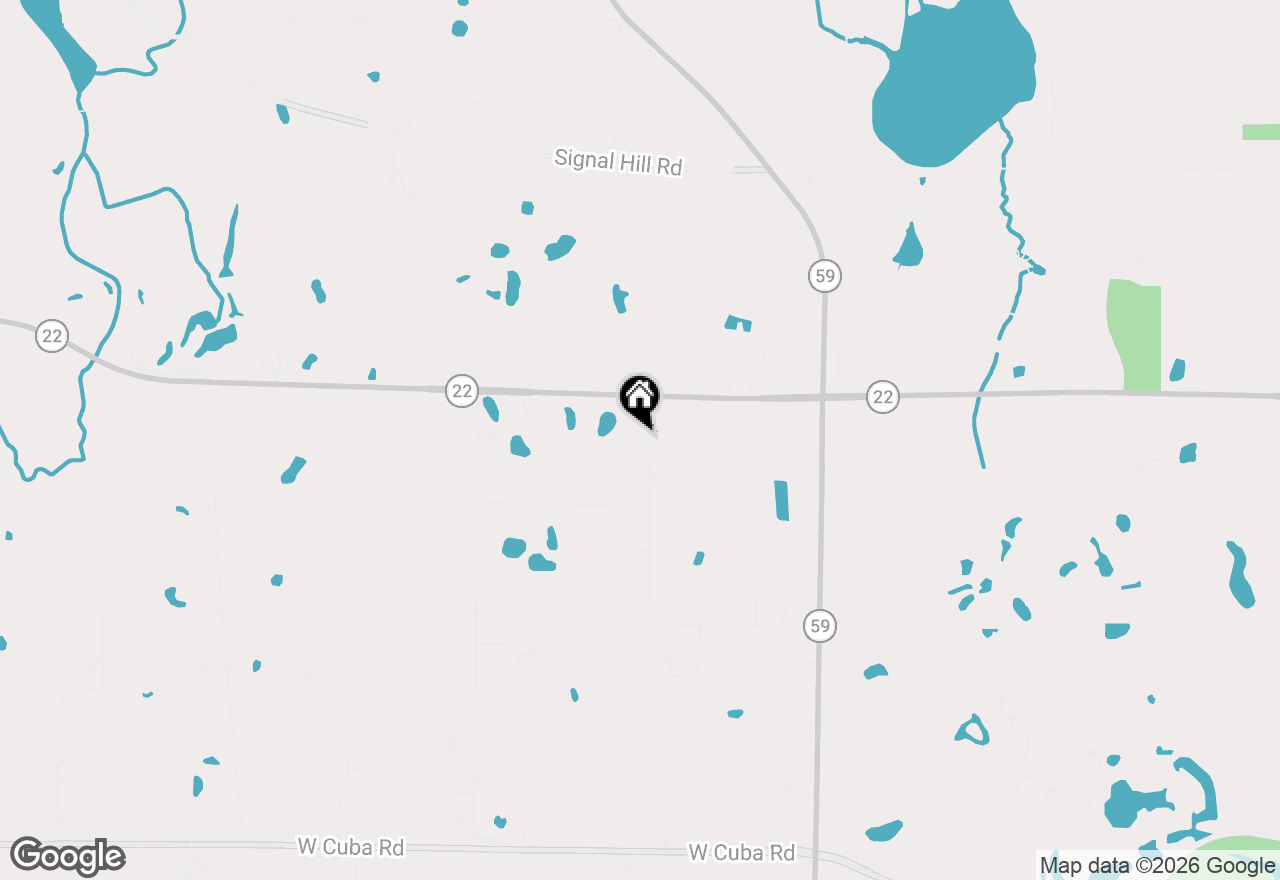 Map of 22406 N Bertha Lane, Barrington, IL 60010