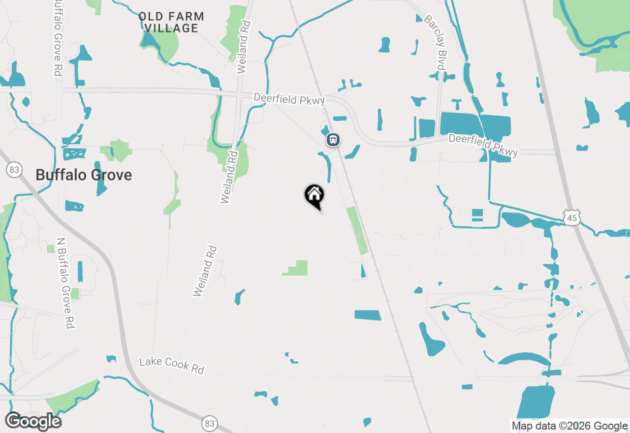 Map of (Address confidential), Prairie View, Illinois 60069