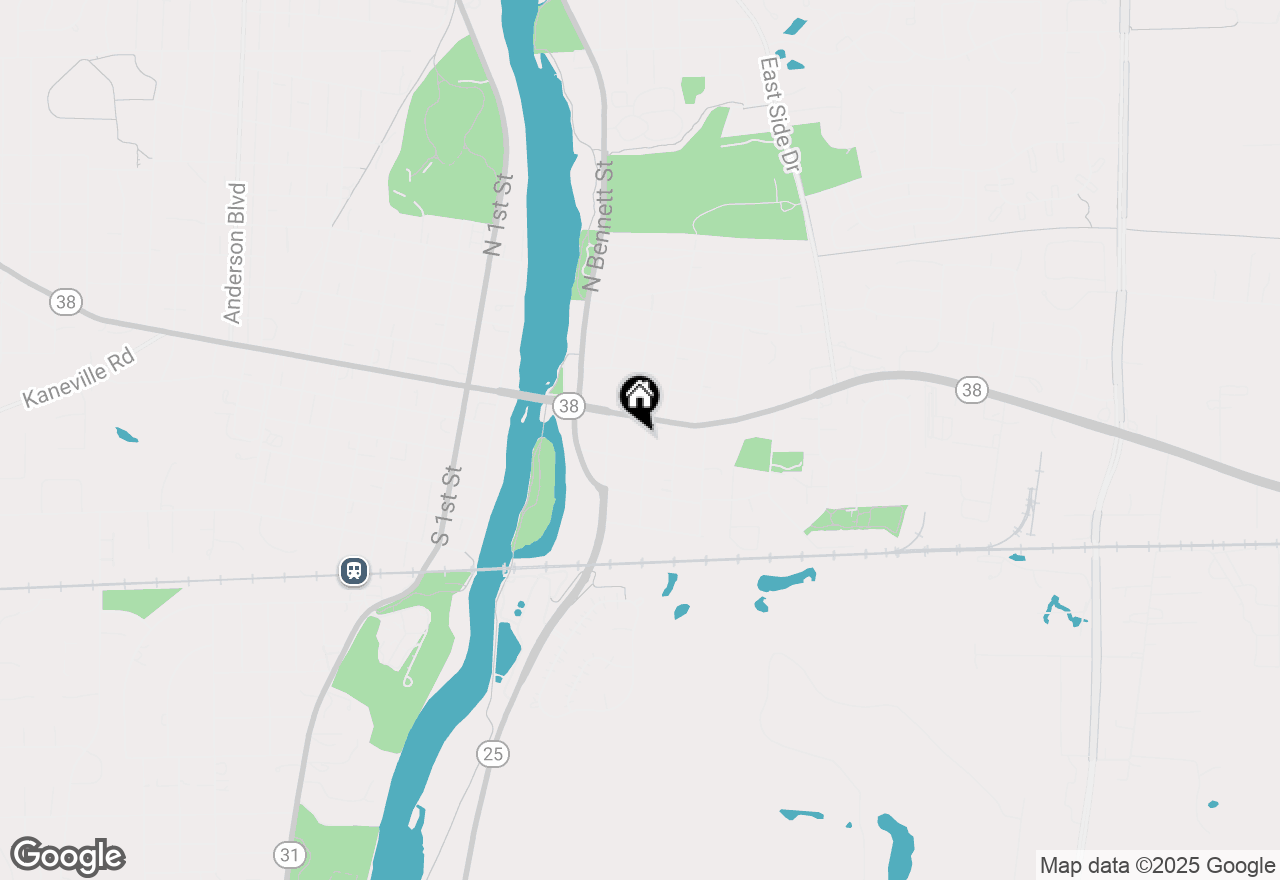 Map of 22 Kane Street, Geneva, IL 60134