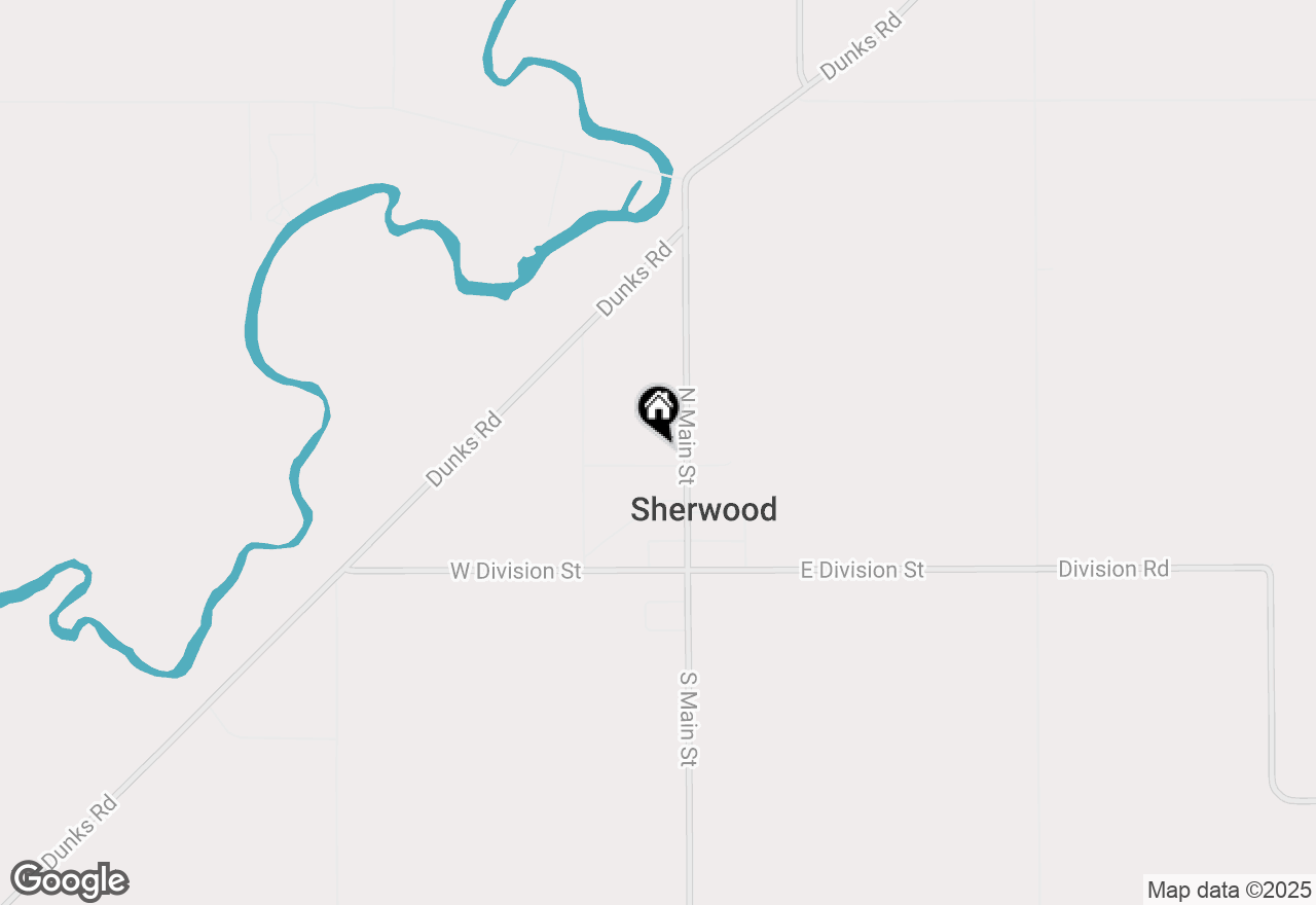 Map of 204 W Clay Street, Sherwood, MI 49089