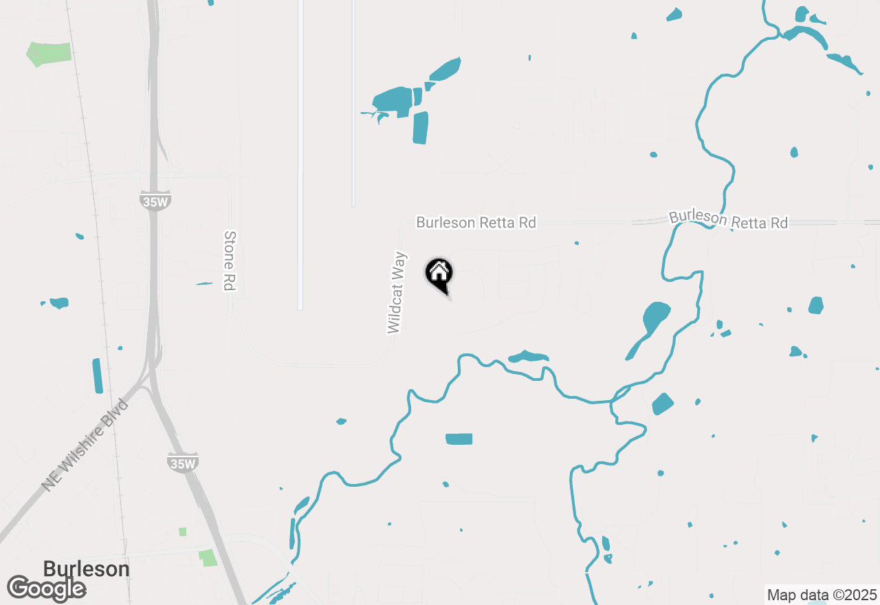 Map of 845 Thomas Crossing Drive, Fort Worth, TX 76028