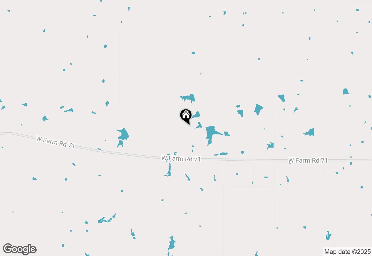 Map of 15195 Farm Road 71 E, Sulphur Bluff, TX 75481