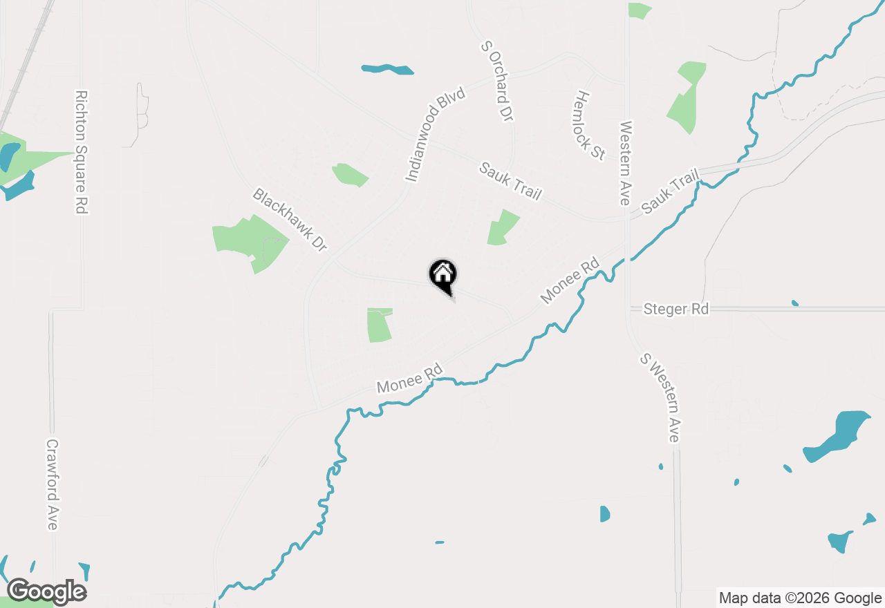 Map of 7 Nassau Court, Park Forest, IL 60466