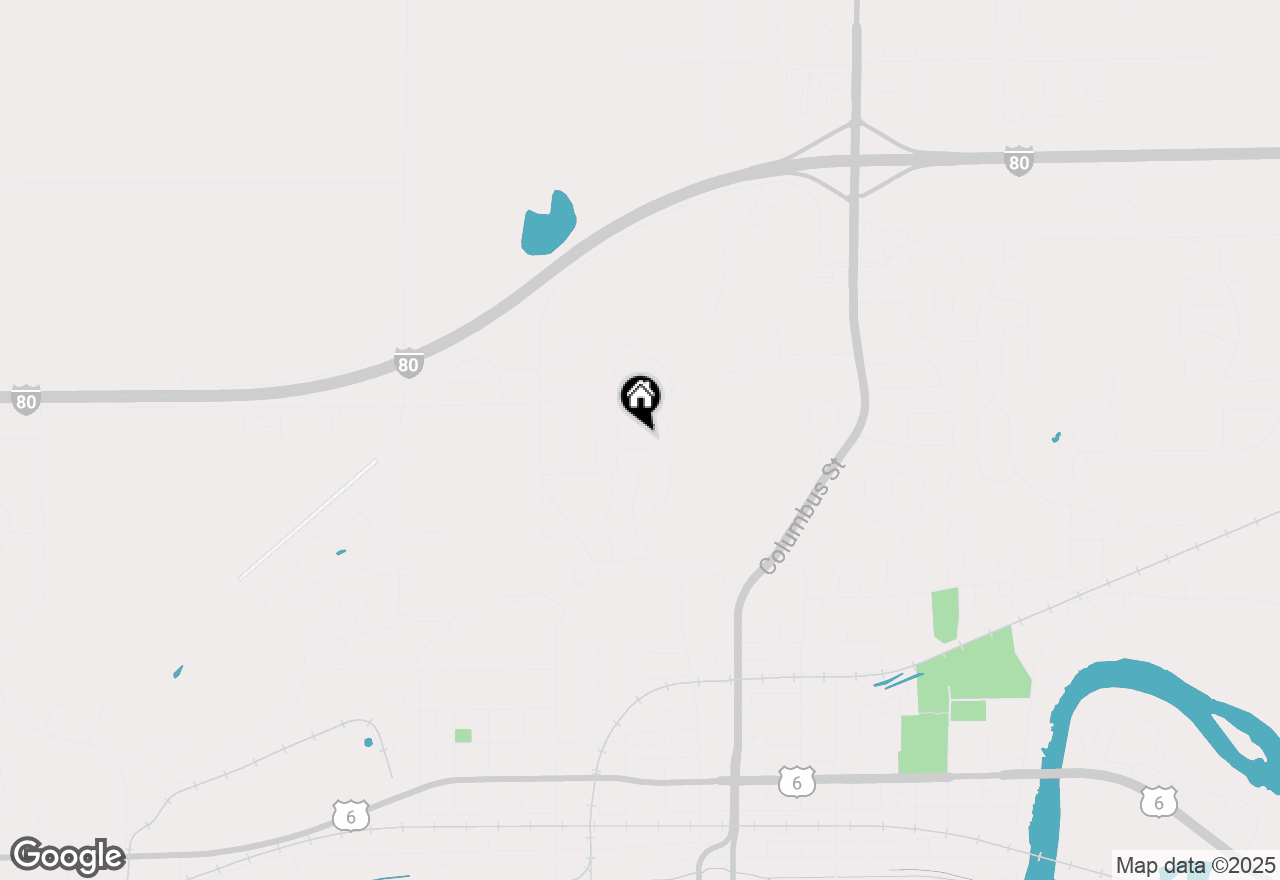 Map of 127 Forest Park Road, Ottawa, IL 61350