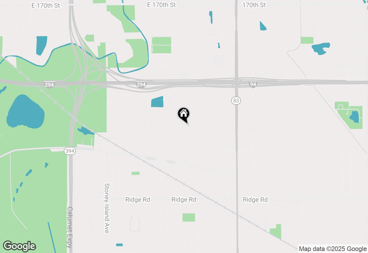 Map of 17745 Rosewood Drive #2C, Lansing, IL 60438