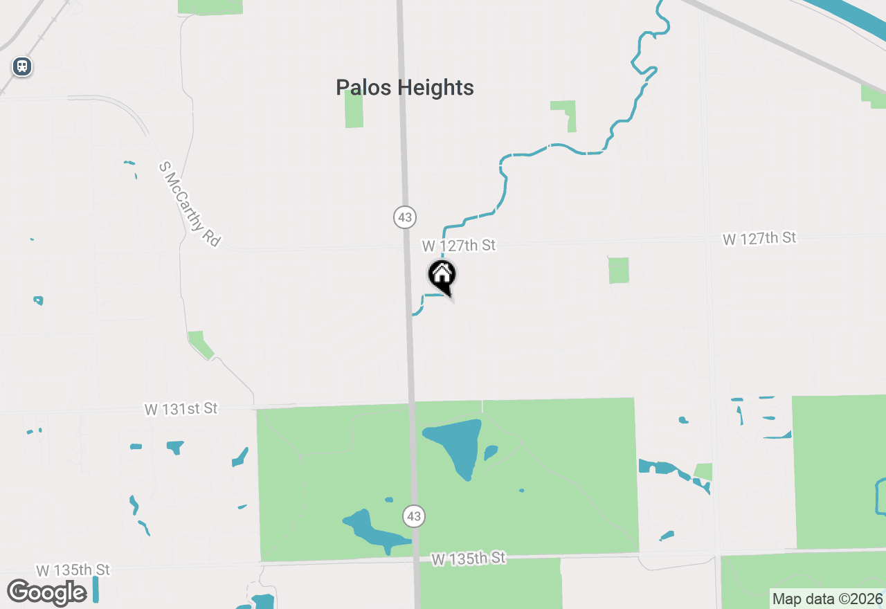 Map of 12830 S 71st Avenue #104, Palos Heights, IL 60463