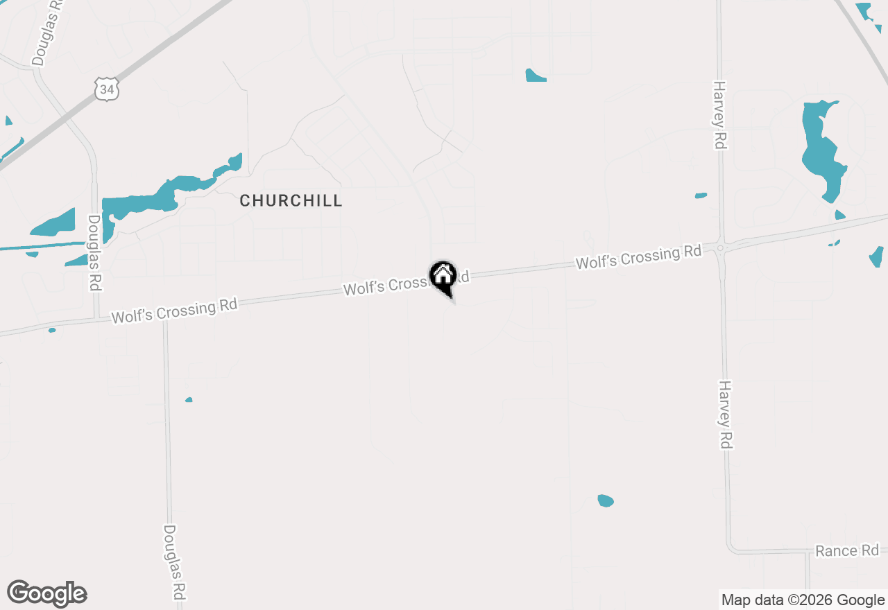 Map of 1486 Vintage Drive, Oswego, IL 60543