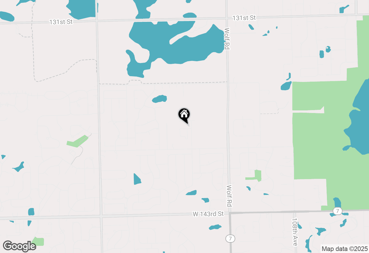 Map of 11452 Greystone Drive, Orland Park, IL 60467