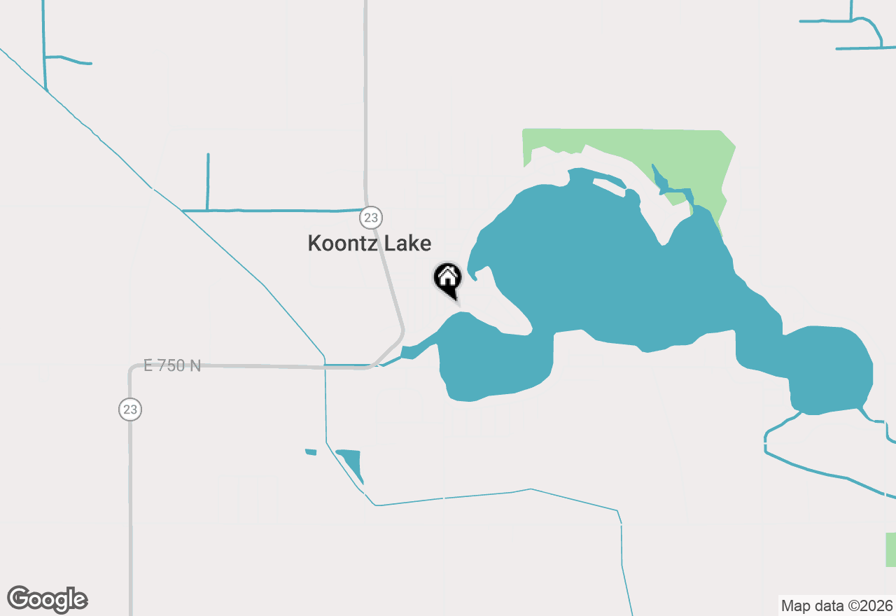Map of 11155 E Pottawotomie Trail, Walkerton, IN 46574