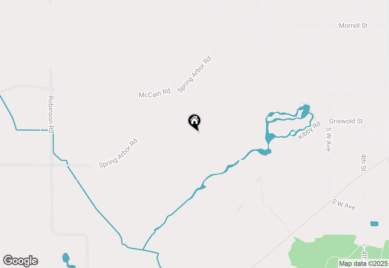 Map of 1770 Rowan St, Jackson, MI 49203