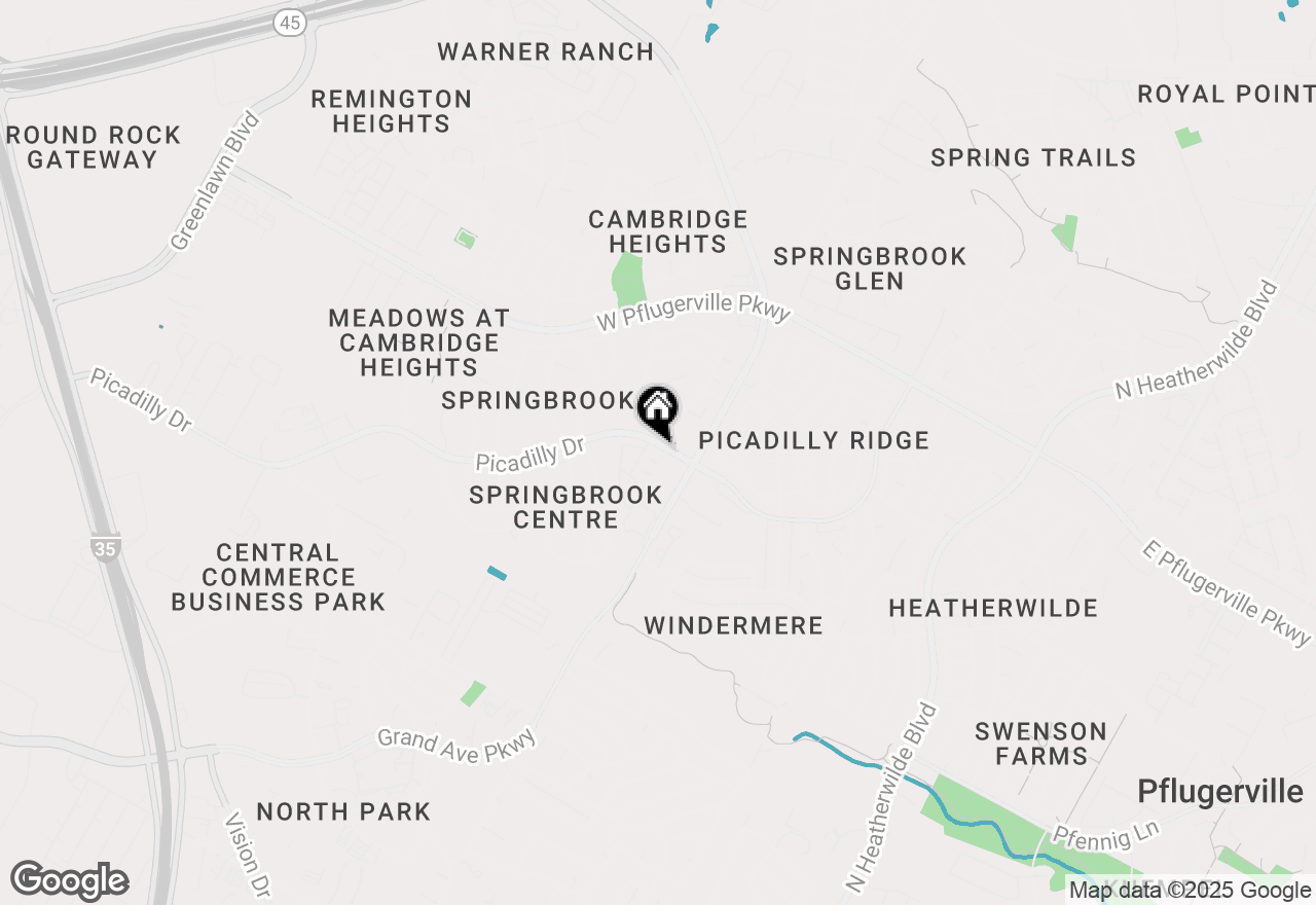 Map of 1317 Picadilly Dr #C-302, Pflugerville, TX 78660