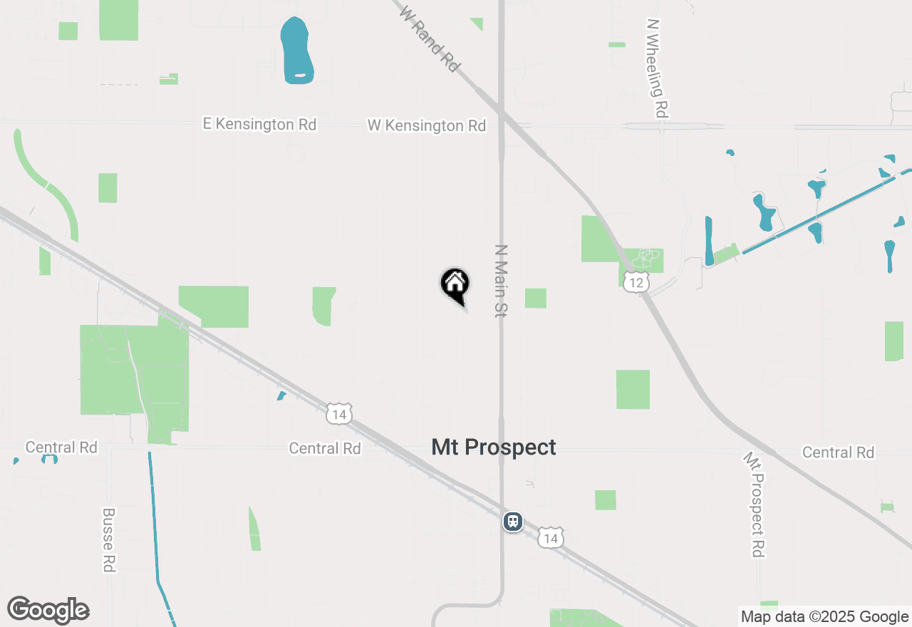 Map of 306 N Pine Street, Mount Prospect, IL 60056